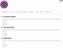 Tablet Screenshot of iampi.org